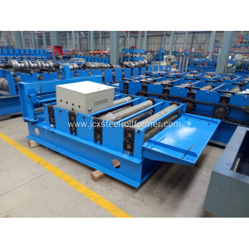 Galvanized steel leveling and cutting machine